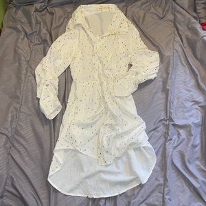 Women’s blouse M beige gold